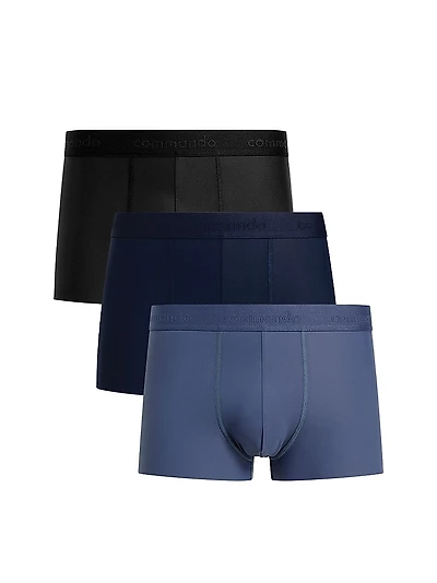 Classic Mircofiber Boxer Brief Set, 3-Pack