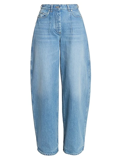 Le Ovalo Barrel-Leg Jeans