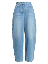 Le Ovalo Barrel-Leg Jeans