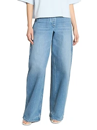 Le Ovalo Barrel-Leg Jeans