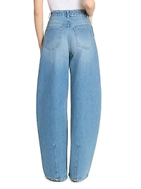 Le Ovalo Barrel-Leg Jeans