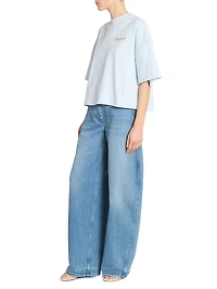 Le Ovalo Barrel-Leg Jeans