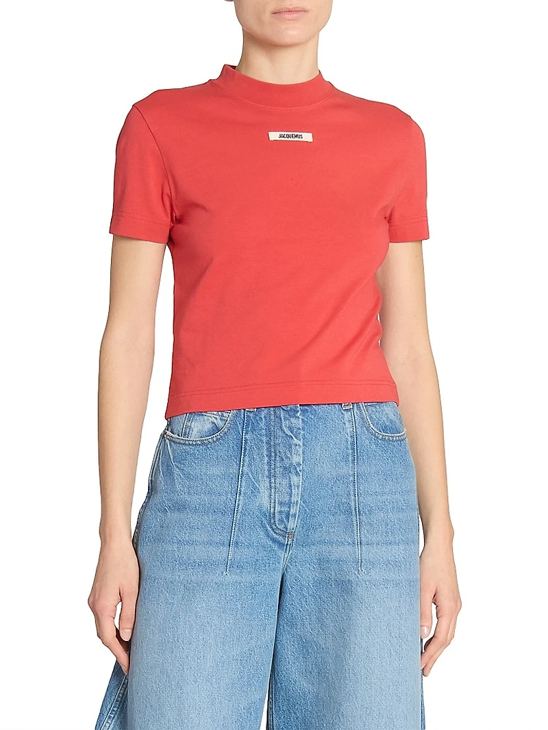 Le TShirt Gros Grain Logo T-Shirt