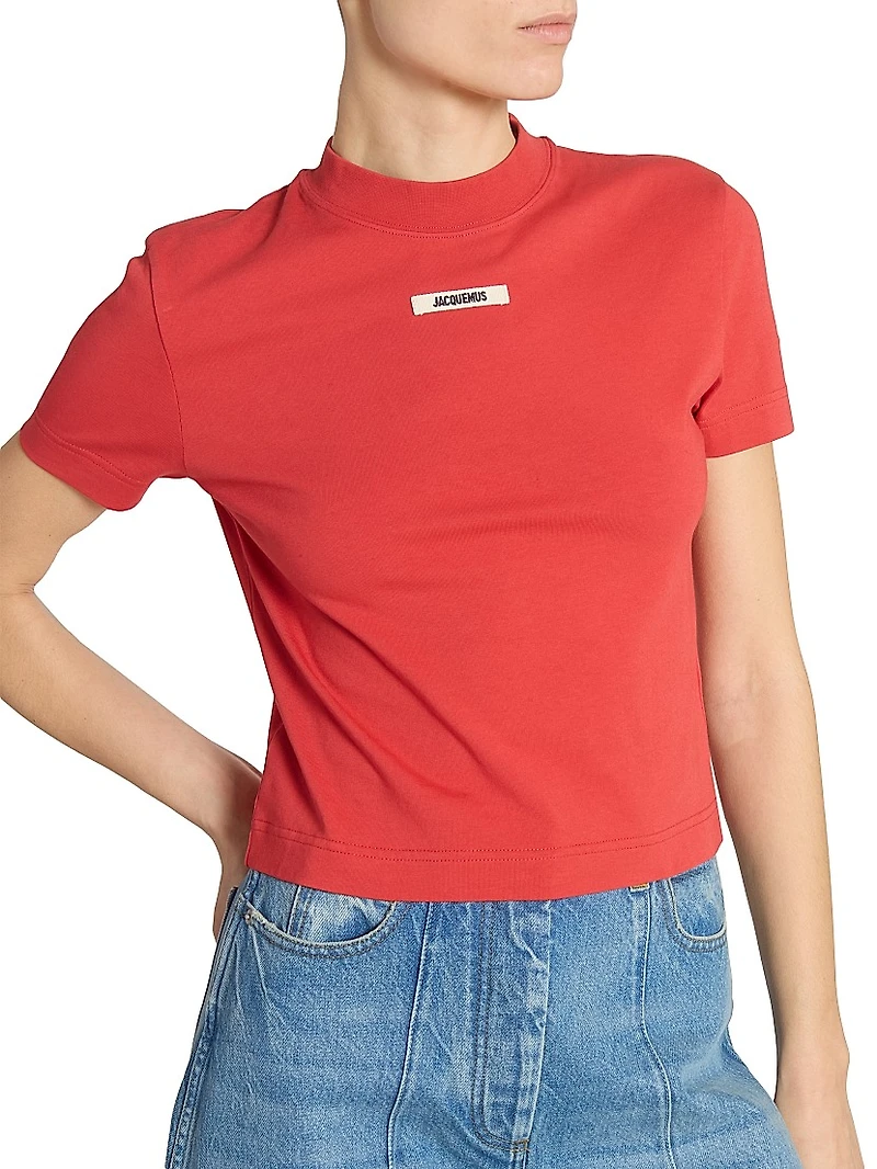 Le TShirt Gros Grain Logo T-Shirt