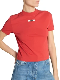 Le TShirt Gros Grain Logo T-Shirt