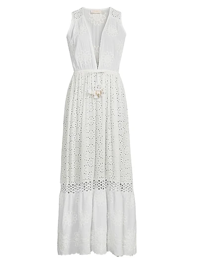 Paxton Cotton Cover-Up Maxi Dress