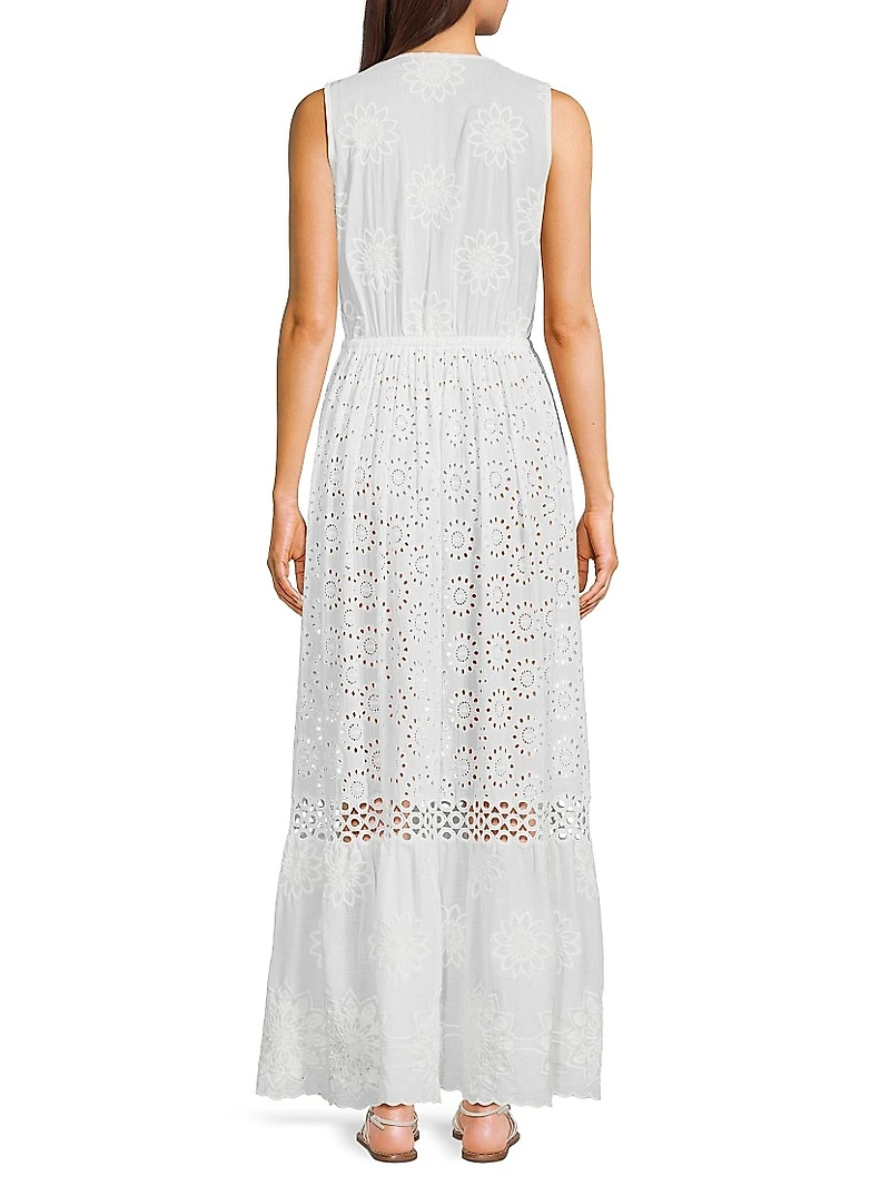Paxton Cotton Cover-Up Maxi Dress