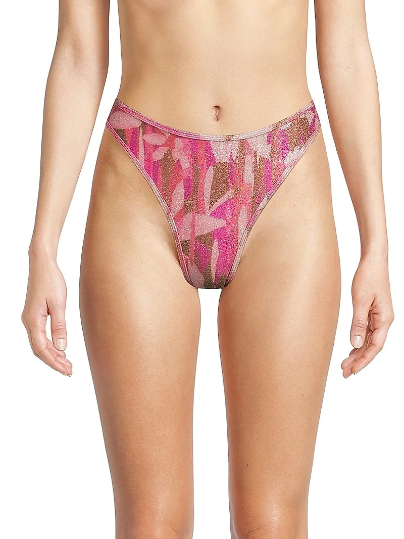 Sparkle Isla Printed Bikini Bottom