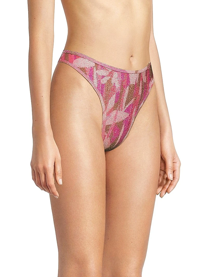 Sparkle Isla Printed Bikini Bottom