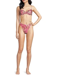 Sparkle Isla Printed Bikini Bottom