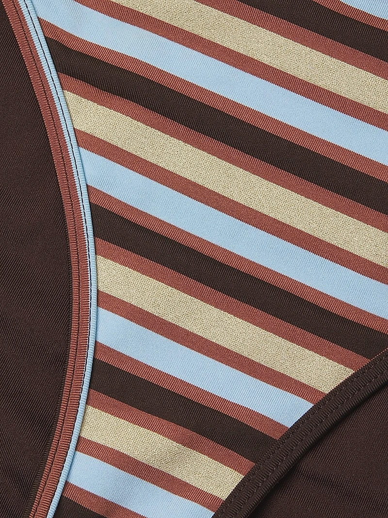 Isla Striped Bikini Bottom