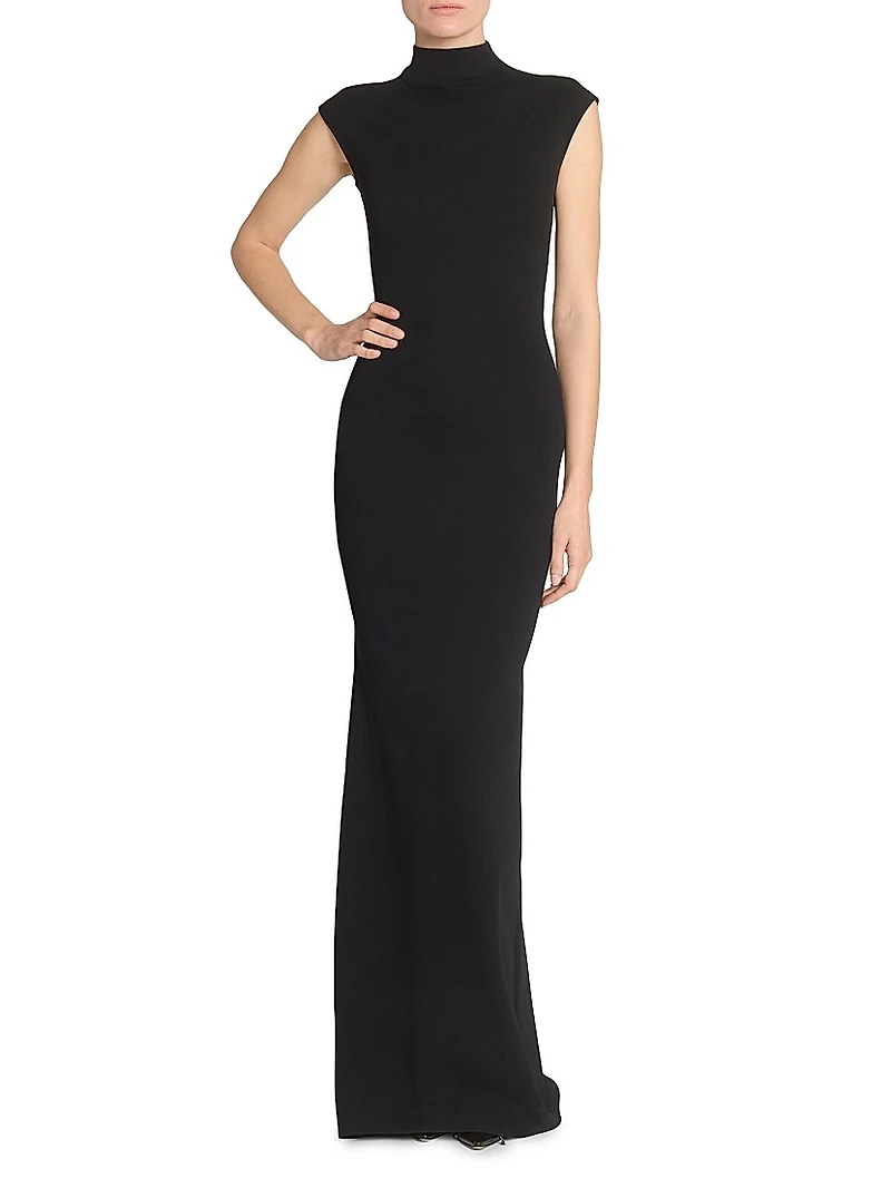 La Robe Alba Column Maxi Dress