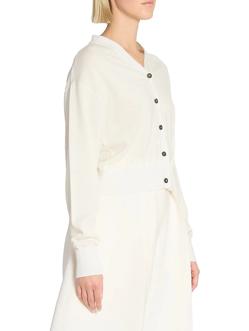 Brode Merino Wool-Blend Cardigan