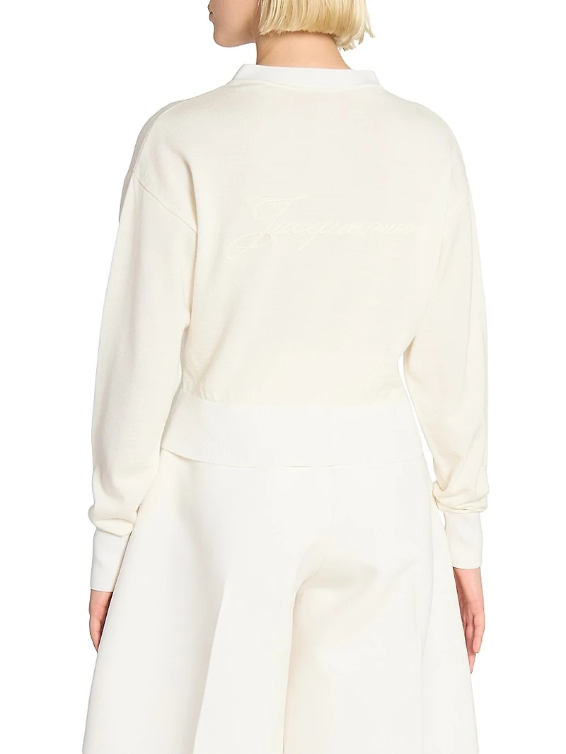 Brode Merino Wool-Blend Cardigan