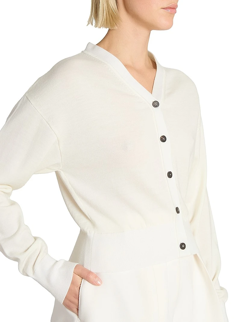 Brode Merino Wool-Blend Cardigan