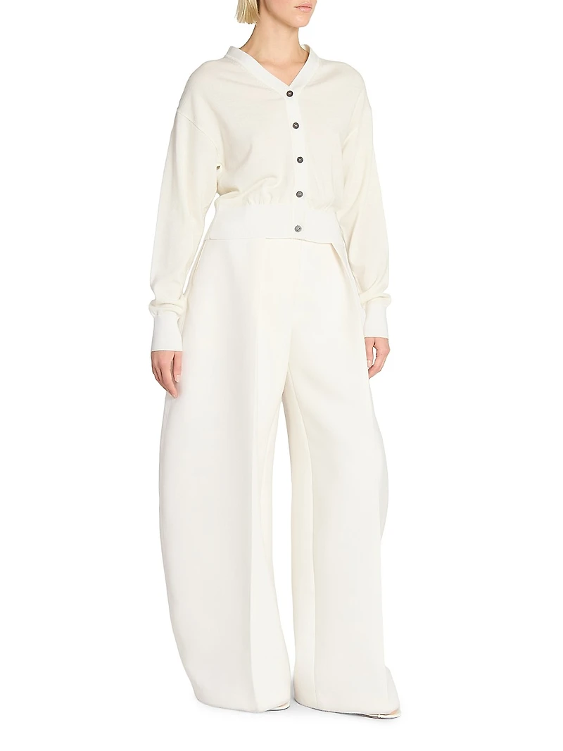 Brode Merino Wool-Blend Cardigan
