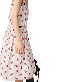 Slubbed Poplin Dress