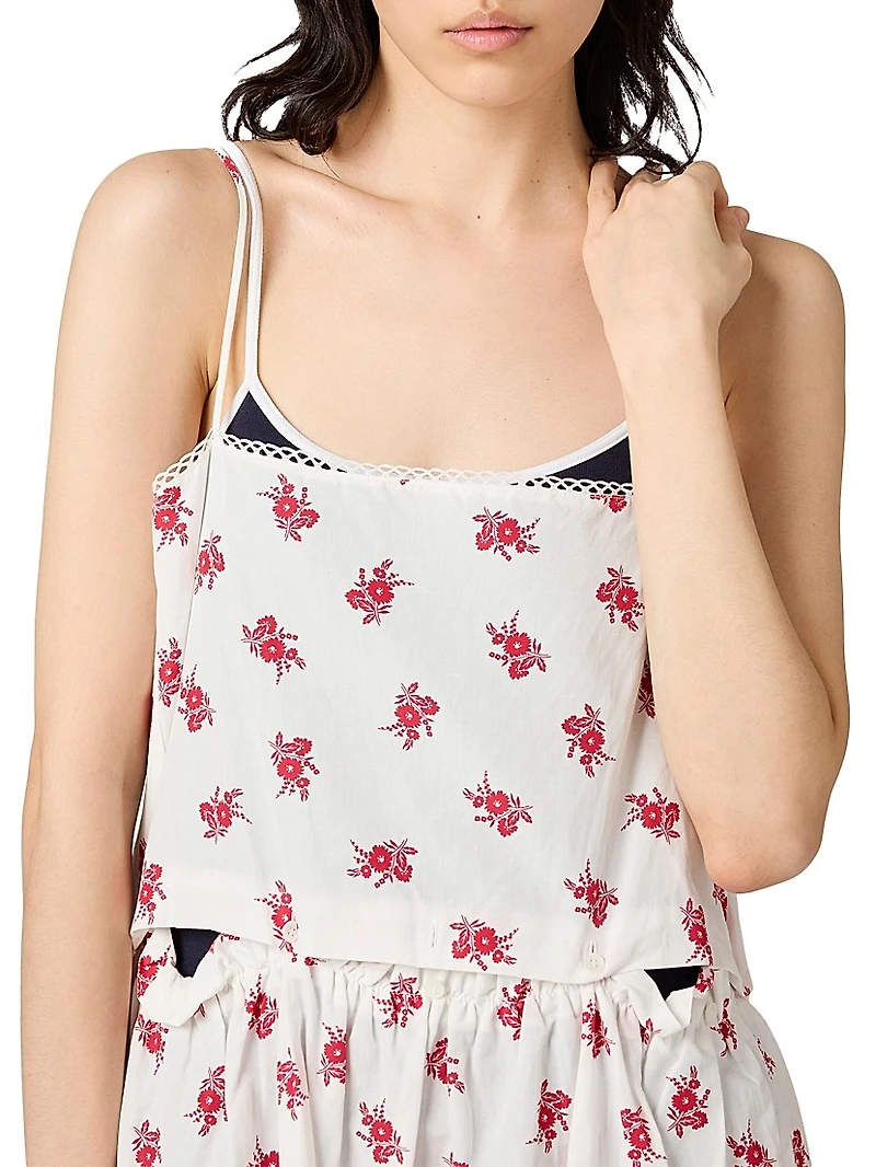 Slubbed Poplin Dress