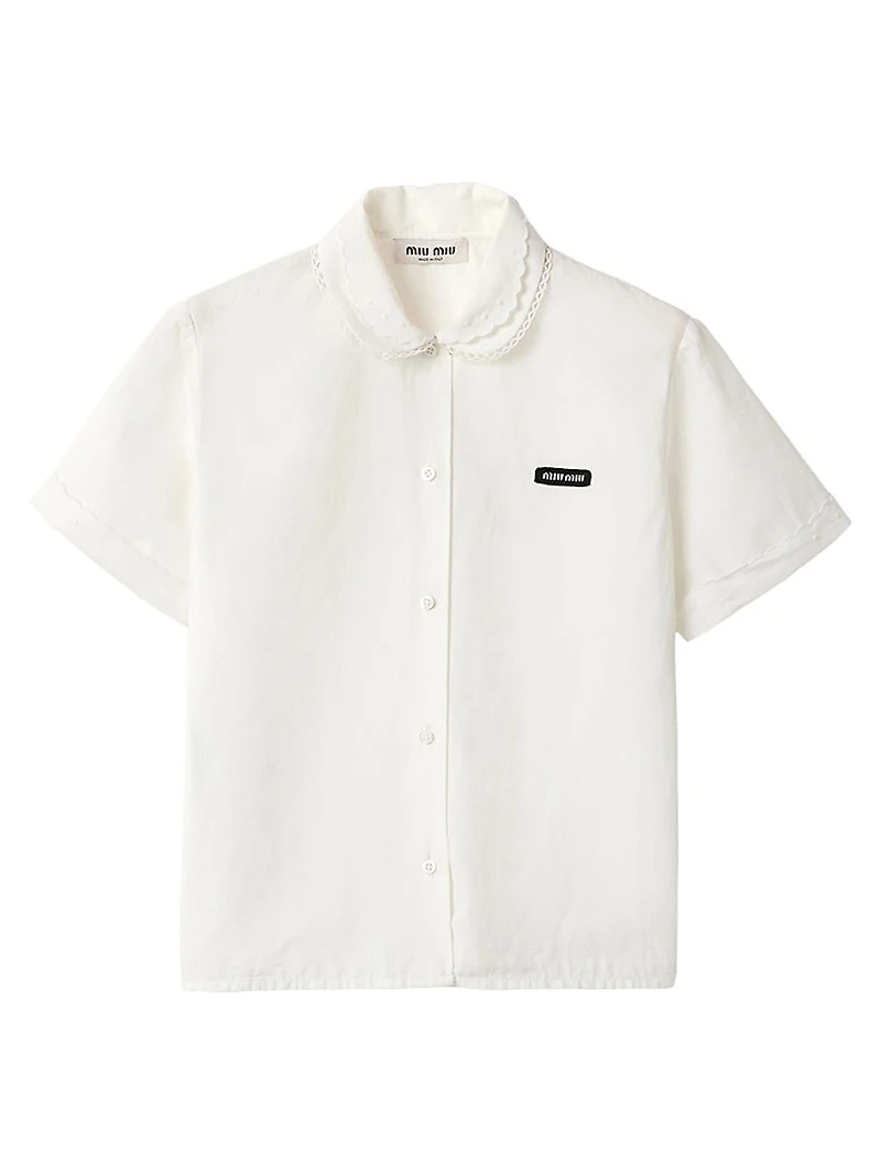 Slubbed Poplin Shirt