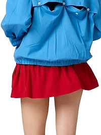 Poplin Miniskirt