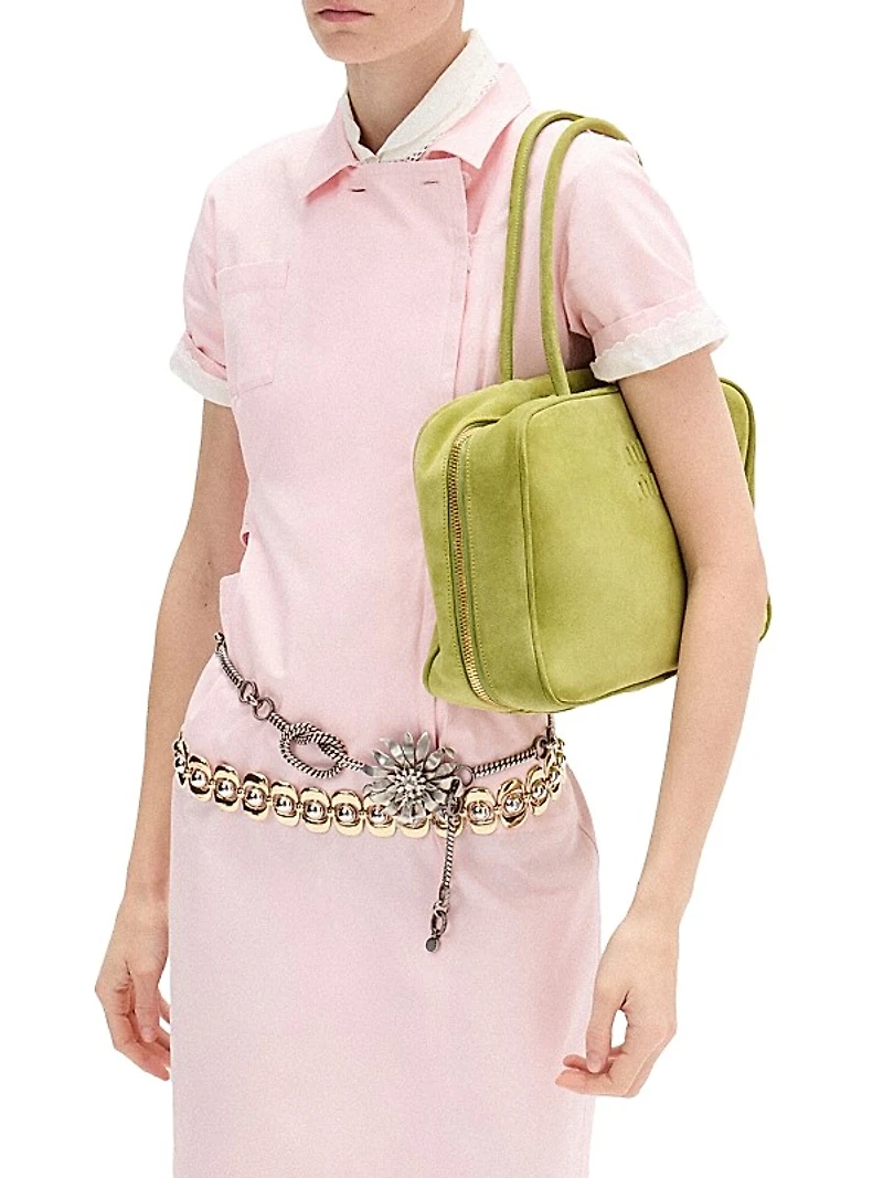 Metal Belt with Crystals