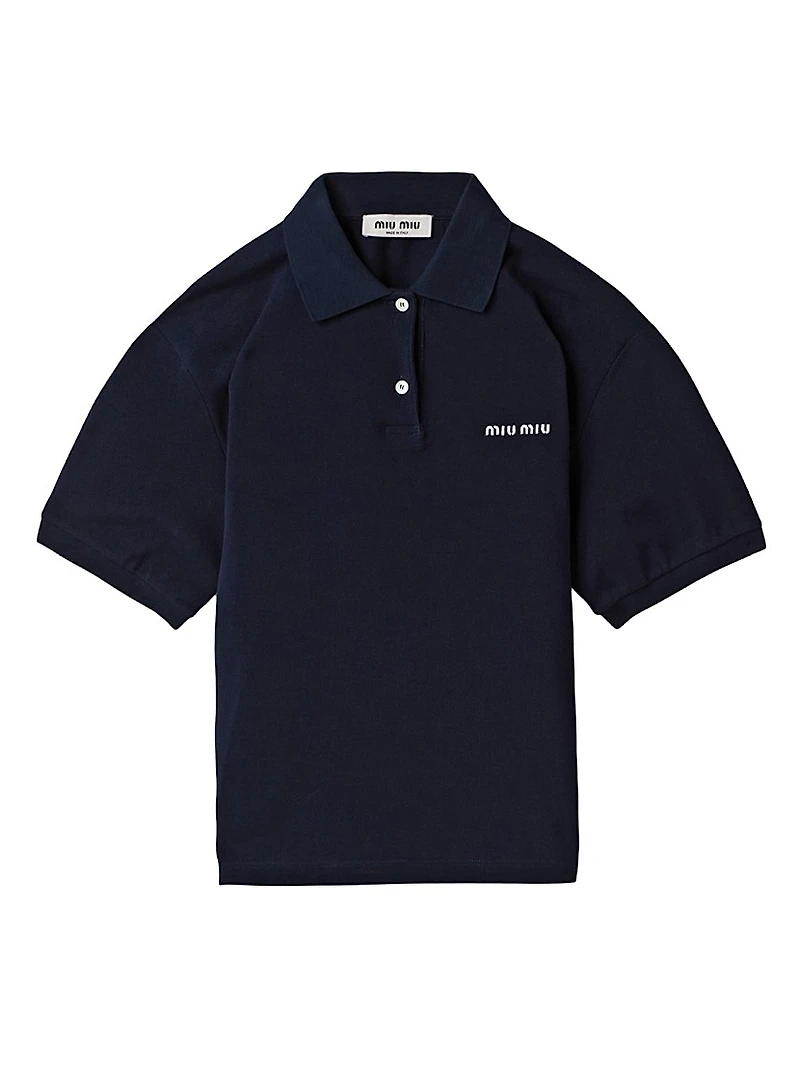 Cotton Piqué Polo Shirt