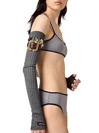 Technical Knit Swimsuit Bottom