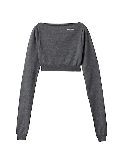 Wool Boatneck Sweater