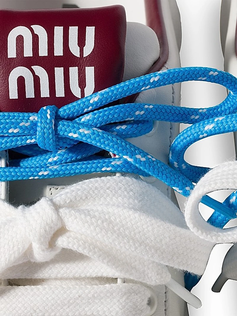 Leather Sneaker Mules