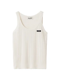 Cashmere and Silk Tank Top