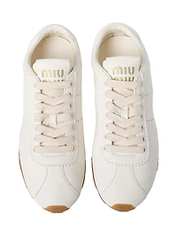 Plume Nappa Leather Sneakers