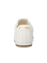 Plume Nappa Leather Sneakers