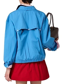 Poplin Blouson Jacket