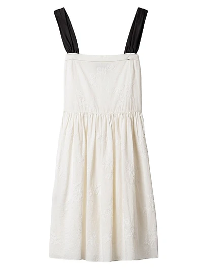 Embroidered Batiste Dress