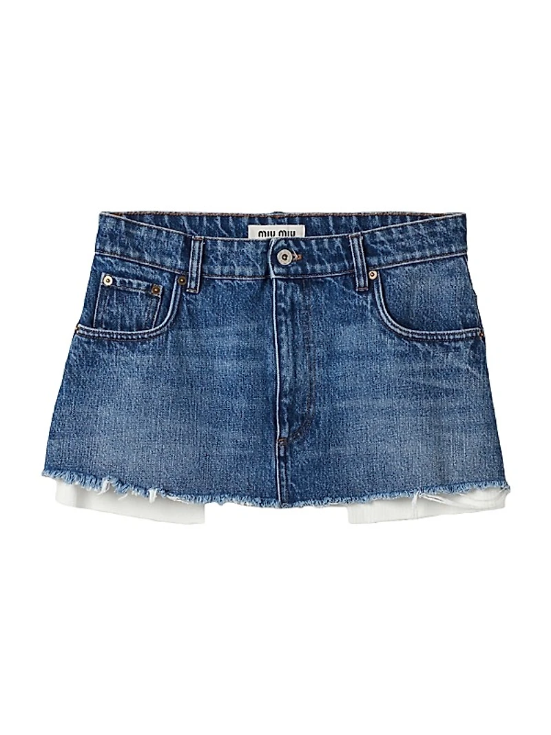 Denim Miniskirt