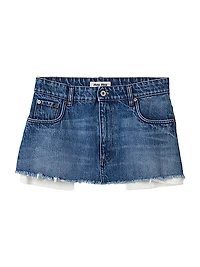 Denim Miniskirt