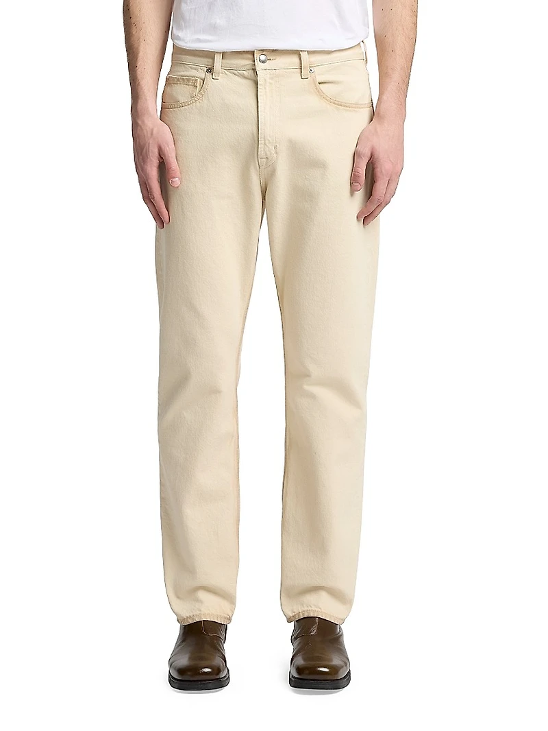 Modern Regular-Fit High-Rise Straight-Leg Jeans