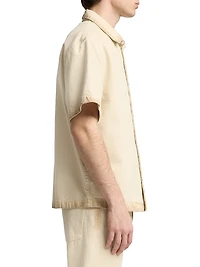 Regular-Fit Cotton Short-Sleeve Shirt