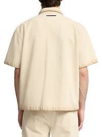 Regular-Fit Cotton Short-Sleeve Shirt