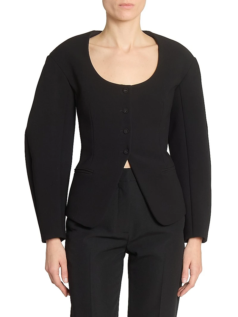 Ovalo Cotton-Blend Cardigan