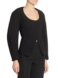 Ovalo Cotton-Blend Cardigan