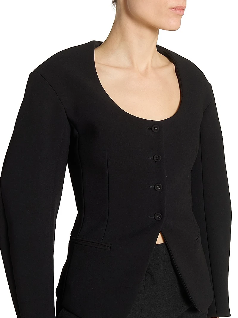 Ovalo Cotton-Blend Cardigan