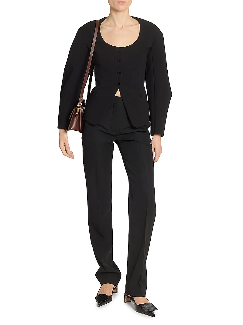 Ovalo Cotton-Blend Cardigan