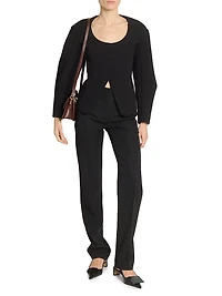 Ovalo Cotton-Blend Cardigan