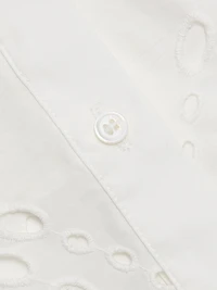 Beatrice Eyelet Cotton Shirt