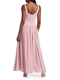 Camella Georgette Cocktail Dress