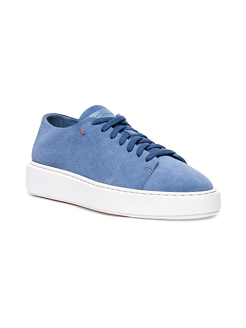 Suede Low-Top Sneakers