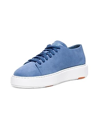 Suede Low-Top Sneakers