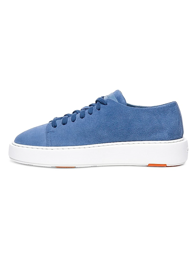 Suede Low-Top Sneakers