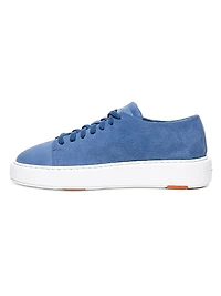 Suede Low-Top Sneakers